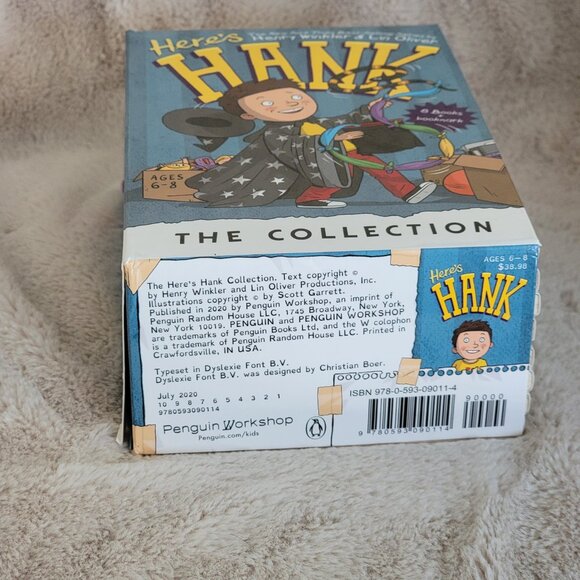Here’s Hank The Collection Books 1-8 In Box Henry Winkler & Lin Oliver Dyslexia - Picture 6 of 6